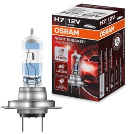 Osram H7 halogeen gloeilamp nightbreaker