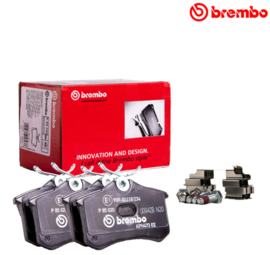 Remblokken Brembo achter polo 9n