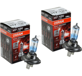 Osram H7 halogeen gloeilamp nightbreaker 2x