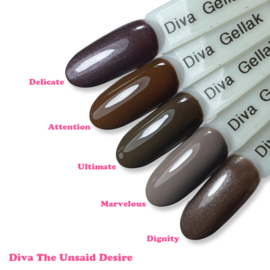 DIVA Gellak The Unsaid Desire Collection 5x 10 ml  #B