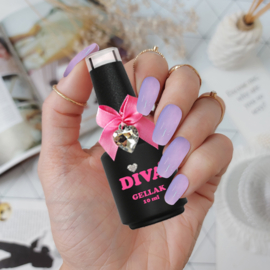 DIVA Gellak French Pastel Cassis Violette 10 ml  #H