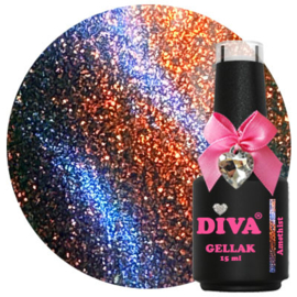 Diva Gellak 9D Cat Eye Amethist 15 ml