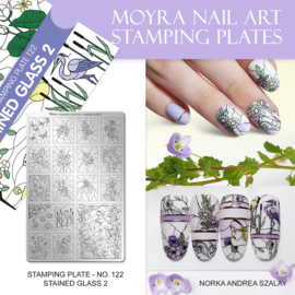 Moyra Stamping Plate 122