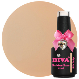 DIVA Rubber Basecoat Silk Fudge 15 ml