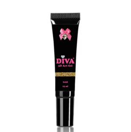 DIVA 3D Art Gel Gold