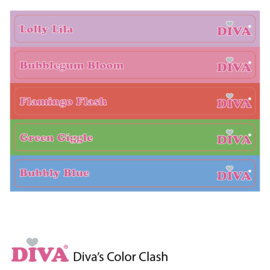 DIVA Colorpop Stickers Diva's Color Clash
