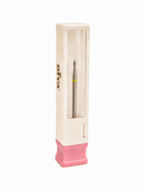 DIVA Diamond Freesbit Flame Yellow 2 – Extra Fine diepere structuur