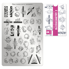 Moyra Stamping Plaat 93 Blossometry 2