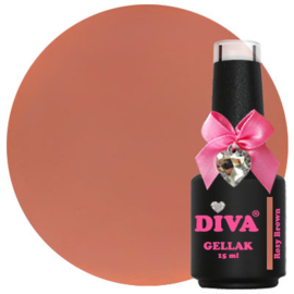 DIVA Gellak Rosy Brown 15 ml