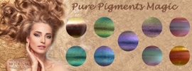 Chrome Pure Pigment Magic 8 kleuren + gratis fluffy penseel