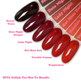 DIVA Gellak Temptation 10 ml  # D look like Sexy Darling