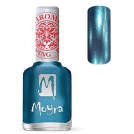 Moyra Stamping Nail Polish Chrome Blue sp26