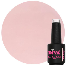 DIVA One Coat Gellak Silk Peony 6 ml  #
