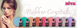 DIVA Rubber Basecoat Crystal 9x 15 ml - 8+1 gratis