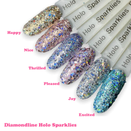 Diamondline Holo Sparklies Excited