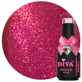 DIVA Gellak Cat Eye Pink Diva 10 ml  #G