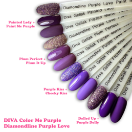 DIVA Gellak Color Me Purple Collection 4x 10 ml