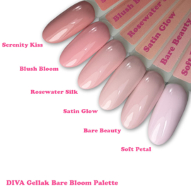DIVA One Coat Gellak Bare Bloom Palette Collection 6x 6 ml  #A