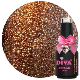 DIVA Gellak Cat Eye Ballet Brown 10 ml  #