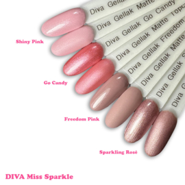 DIVA Gellak Miss Sparkle Collection 4x 10 ml  #E