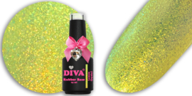 DIVA Rubber Basecoat Lemon Crystal 15 ml