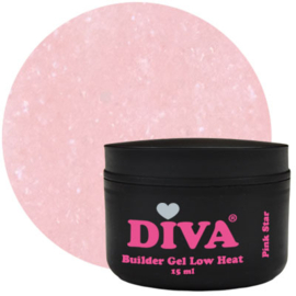DIVA Builder Gel LOW HEAT Pink Star 15 ml