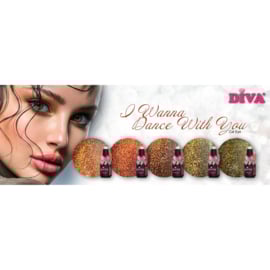 DIVA Gellak Cat Eye I Wanna Dance With You Collection 5x 10 ml  met gratis Pen Magneet#