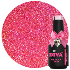 DIVA Gellak Holo Pink 10 ml  #F