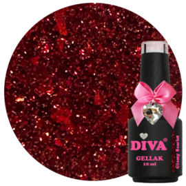 DIVA Gellak Glossy Scarlet 10 ml  #B