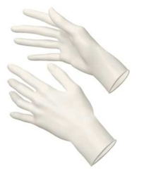 WIT Handschoen Soft Nitril 100 stuks L