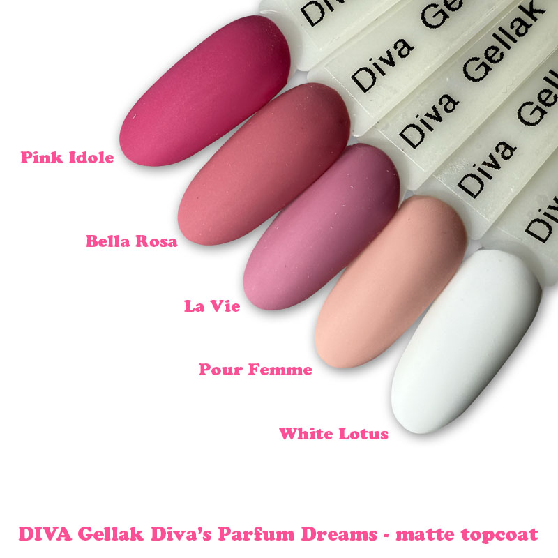 DIVA Gellak Diva's Parfum Dreams Collection 5x 10 ml