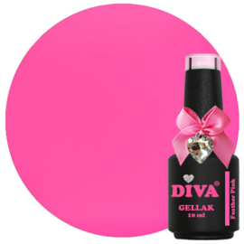 DIVA Gellak Neon Feather Pink 10 ml