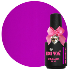 Diva Gellak Neon Light Purple 15 ml