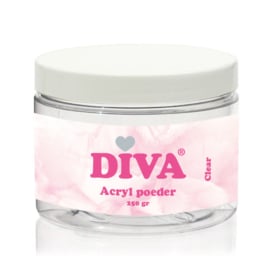 Diva Acryl Poeder Clear 250 gram