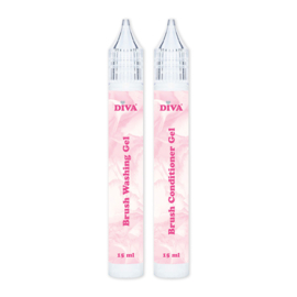 DIVA Brush Washing & Conditioner Gel