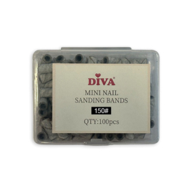 Mini Nail Sanding Bands for Small Mandrel Bit 3mm - 100 pcs - 150#