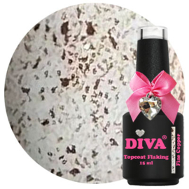 DIVA Topcoat Flaking Collection - No Wipe 15 ml