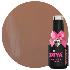 DIVA Gellak Glass Dark Rosé 10 ml