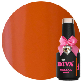 DIVA Gellak Amber 10 ml  #D