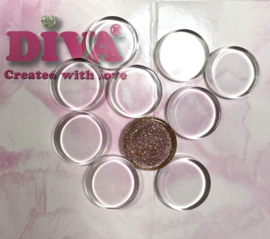 Diva  Show Stones 10 pcs rond