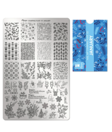 Moyra Stamping Plate 151 January