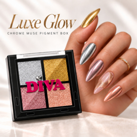 DIVA Luxe Glow Pigment Box No. 1 - 4 Kleuren