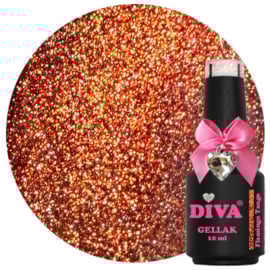 DIVA Gellak Cat Eye Flamingo Tango 10 ml  #
