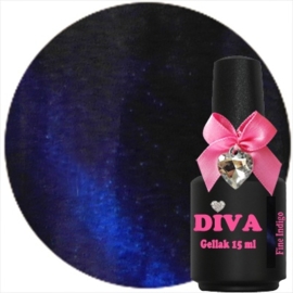 Diva Gellak Cat Eye Fine Indigo 15 ml