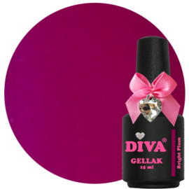 DIVA Gellak Bright Plum 15 ml