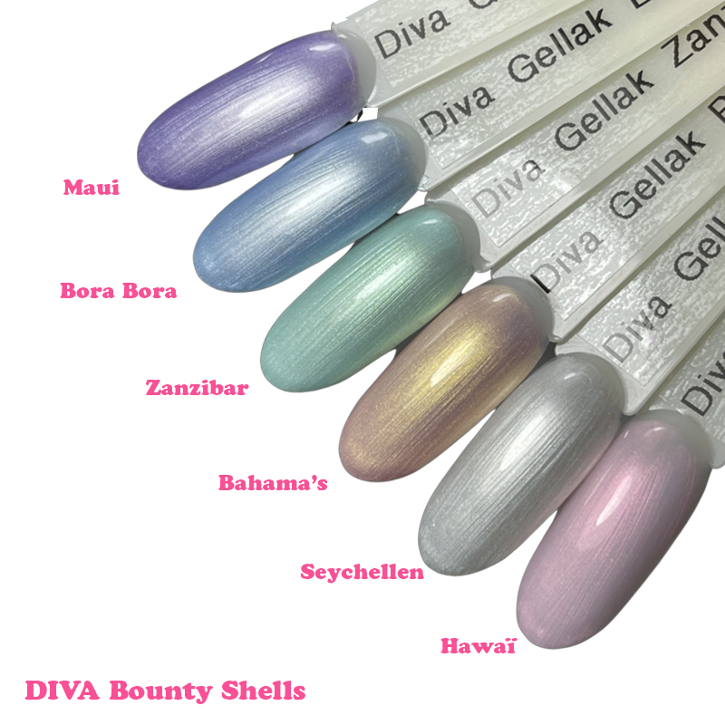 DIVA Gellak Bounty Shells Bahama’s
