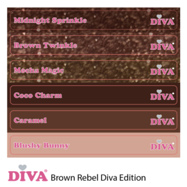 DIVA Colorpop Stickers Brown Rebel Diva Edition