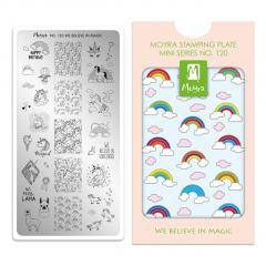 Moyra Mini Stamping Plate 120 We Believe In Magic