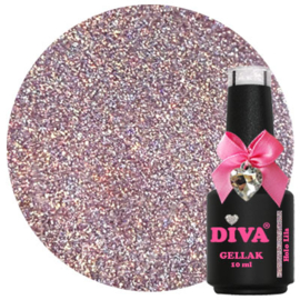 DIVA Gellak Holo Lila 10 ml  #F