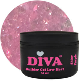 DIVA Builder Gel LOW HEAT Shiny Purple 30 ml